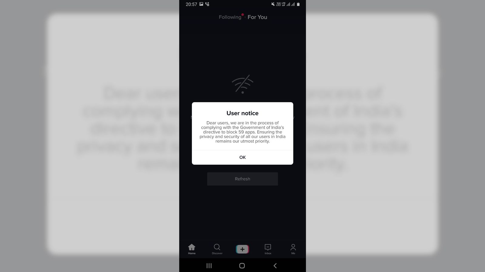 tiktok affiliate error