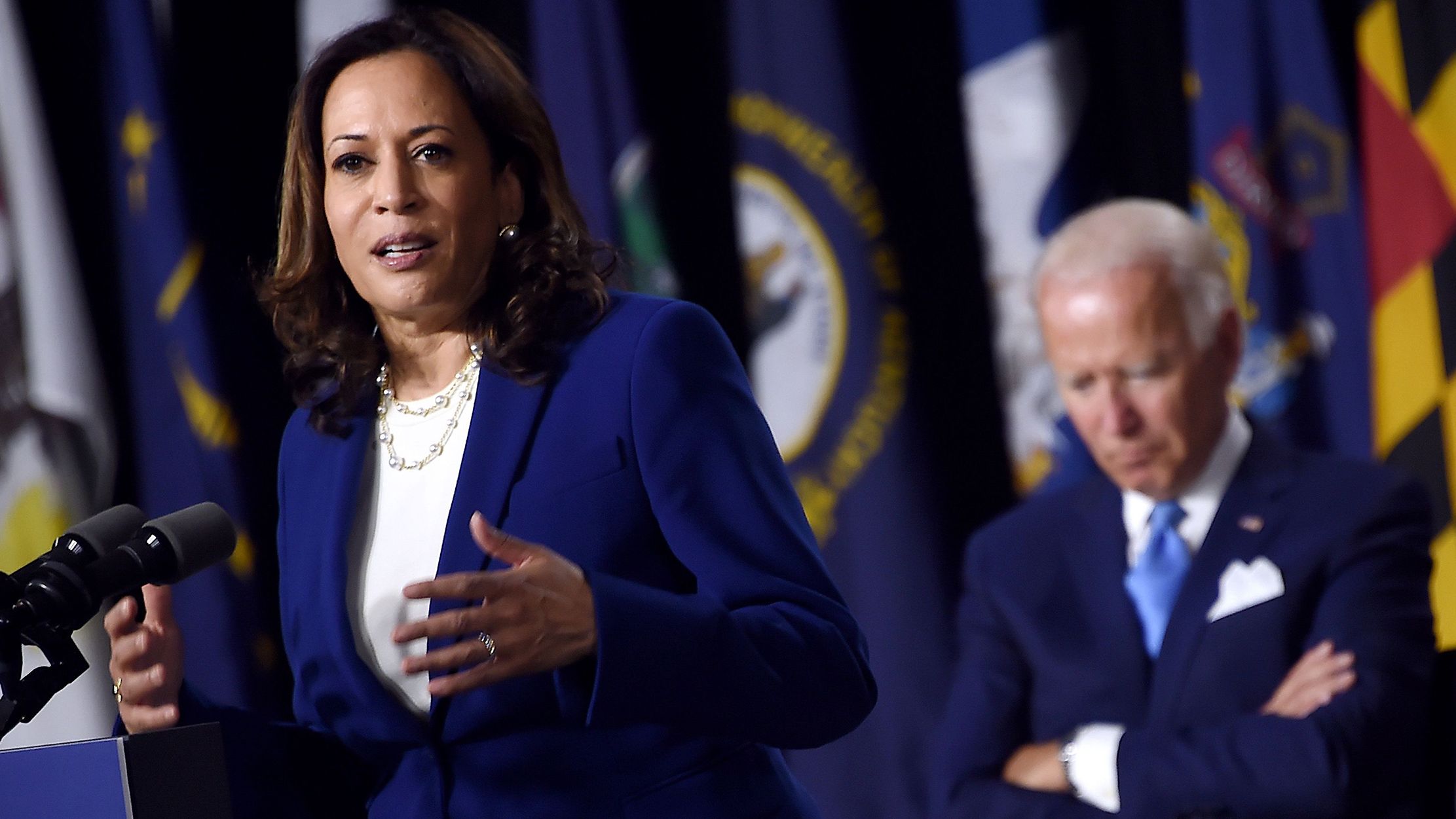 Republicans rush to condemn Kamala Harris, but their message is all