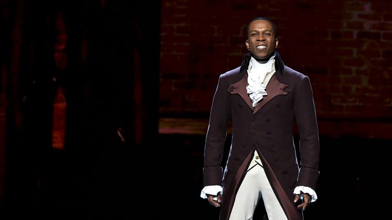 NEW YORK, NY - JUNE 12:  Leslie Odom Jr. performs onstage during the 70th Annual Tony Awards at The Beacon Theatre on June 12, 2016 in New York City.  (Photo by Theo Wargo/Getty Images for Tony Awards Productions)