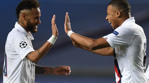 Neymar and Kylian Mbappe were involved in both goals. 