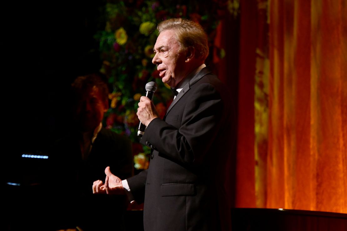 Lloyd Webber, whose musical hits include "The Phantom of the Opera," is keen to get theaters open again.