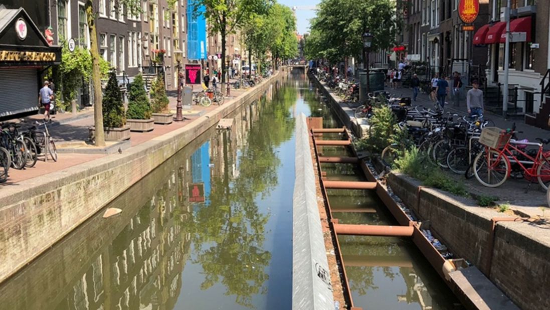 <strong>Sinking city:</strong> Amsterdam is facing some huge  infrastructural challenges after years of unheeded warnings regarding its crumbling structures.<br />