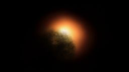 New observations by the NASA/ESA Hubble Space Telescope suggest that the unexpected dimming of the supergiant star Betelgeuse was most likely caused by an immense amount of hot material that was ejected into space, forming a dust cloud that blocked starlight coming from the star's surface. This artist's impression was generated using an image of Betelgeuse from late 2019 taken with the SPHERE instrument on the European Southern Observatory's Very Large Telescope. 