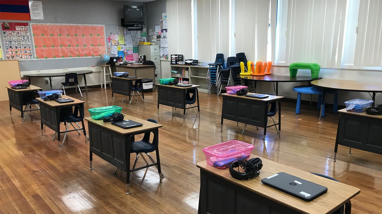 On August 19, when Glendale Unified School District kicks off the academic year, 20 of the district's elementary schools will open some empty classrooms for remote learning.
