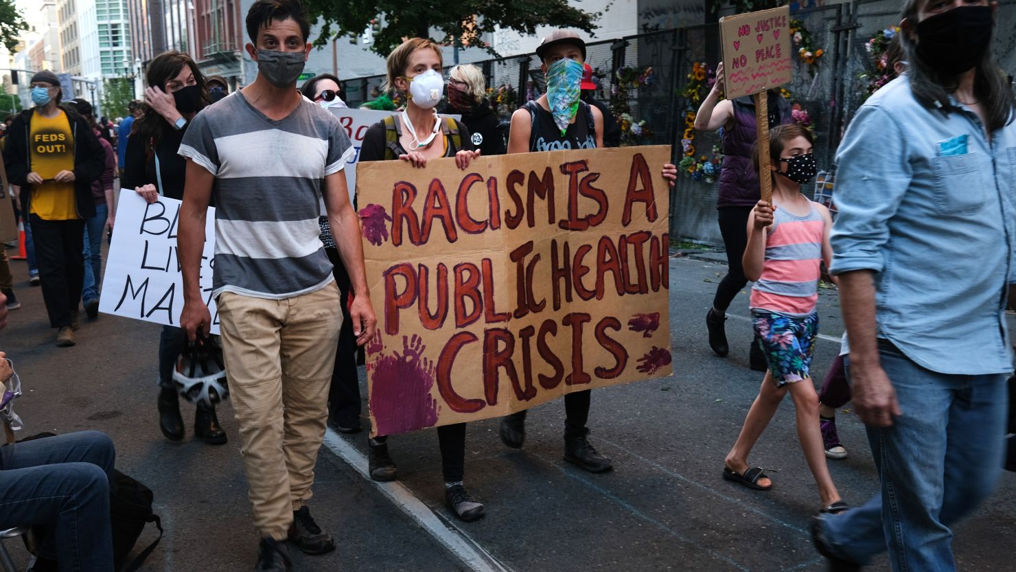As the nation began experiencing its worst public health crisis in a generation with Covid-19, some authorities and medical experts also declared racism a crisis.
