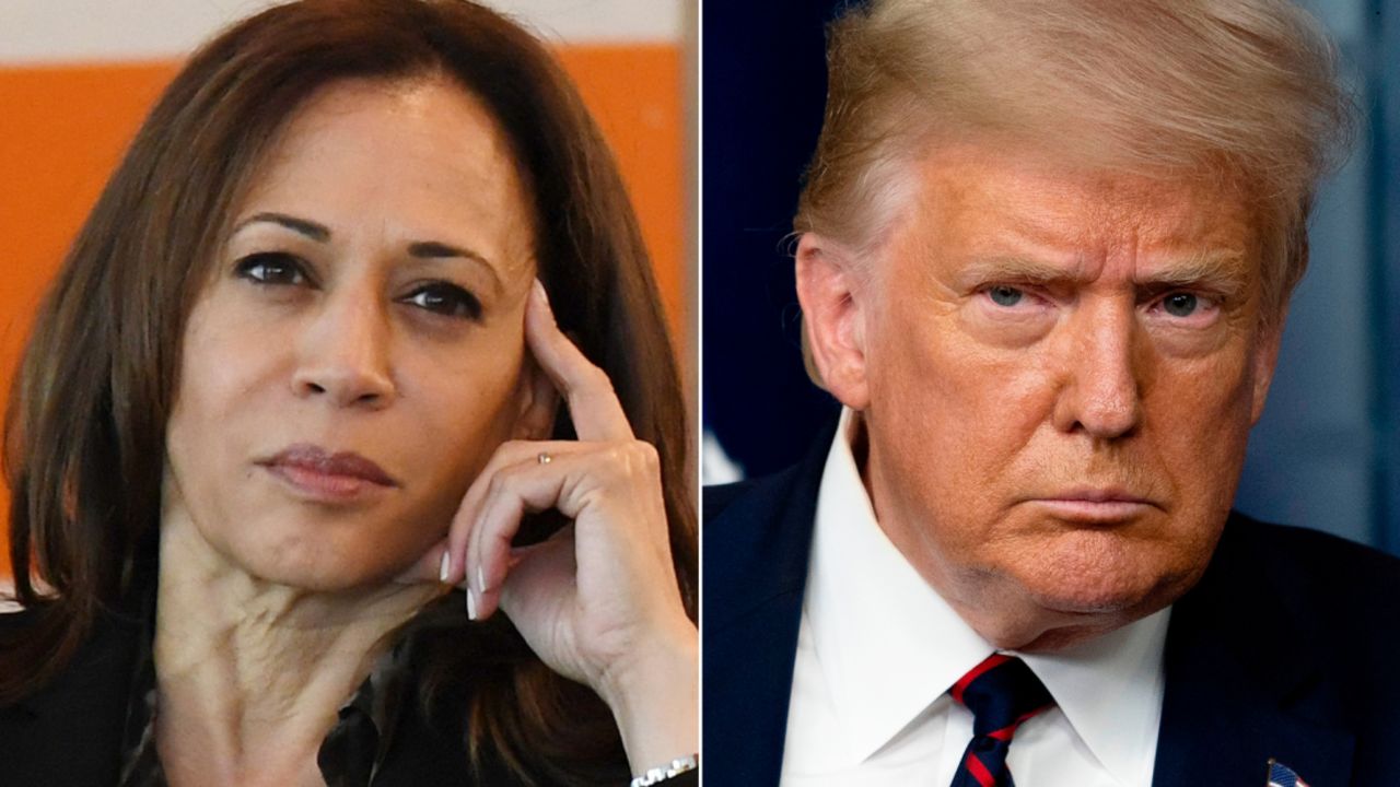 harris trump SPLIT