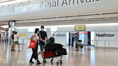 UK-quarantine-list-updated---Travelers-arrive-in-Heathrow---Getty-Images