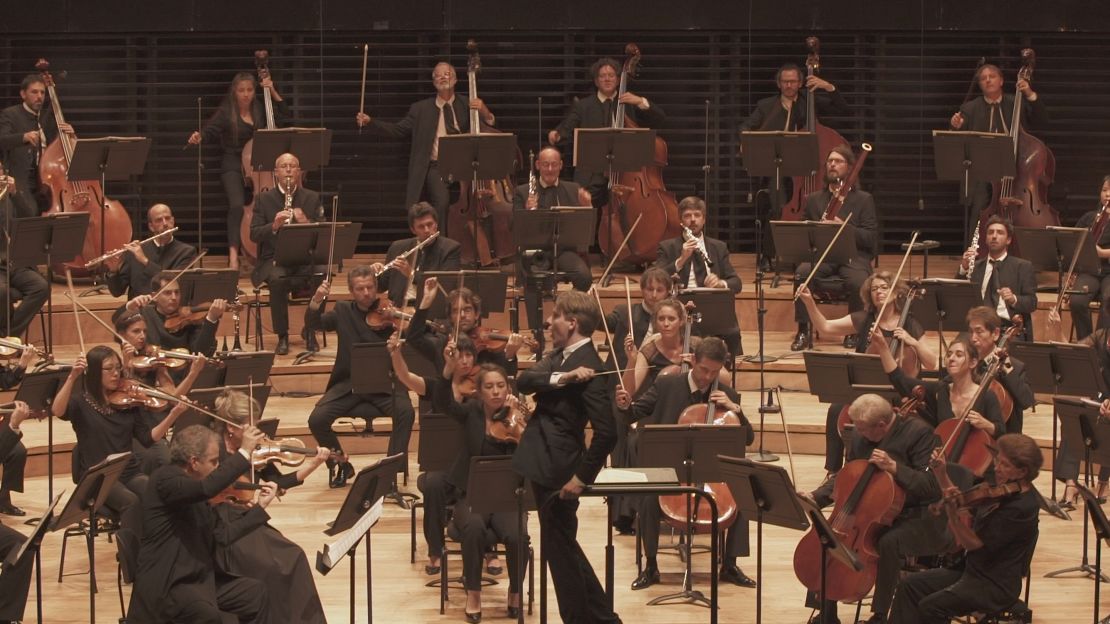 A performance at the Philharmonie de Paris