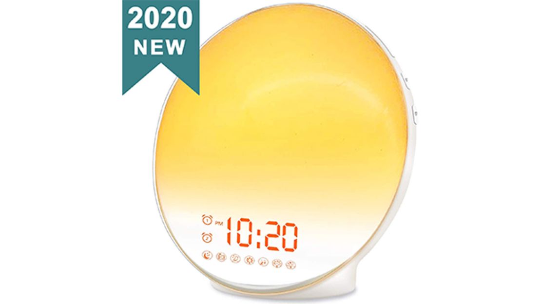 Jall Wake-Up Light Sunrise Alarm Clock for Kids