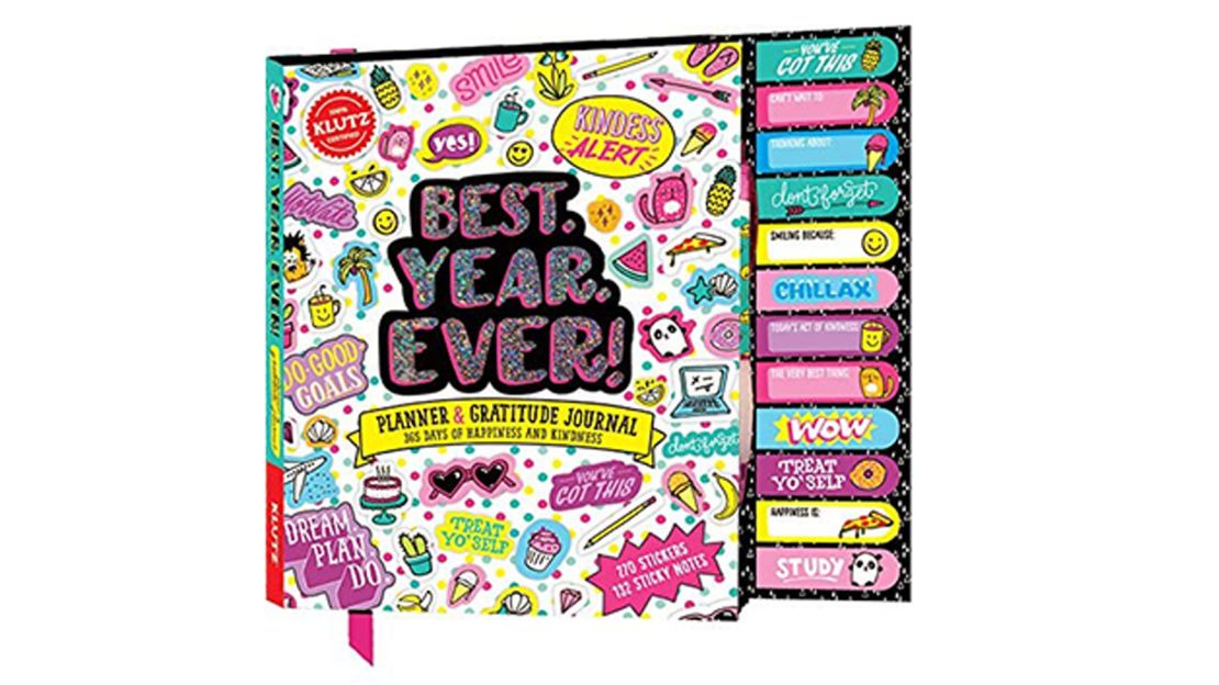 Klutz Best Year Ever! Planner & Gratitude Journal for Kids