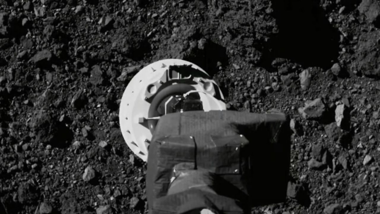 This image was captured on August 11 when OSIRIS-REx rehearsed above the asteroid.