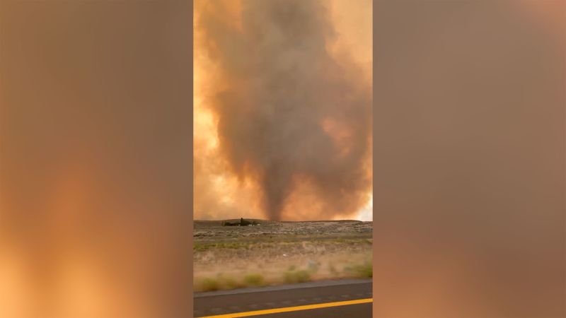 Fire Tornadoes Reported In Northern California Wildfire The New York ...