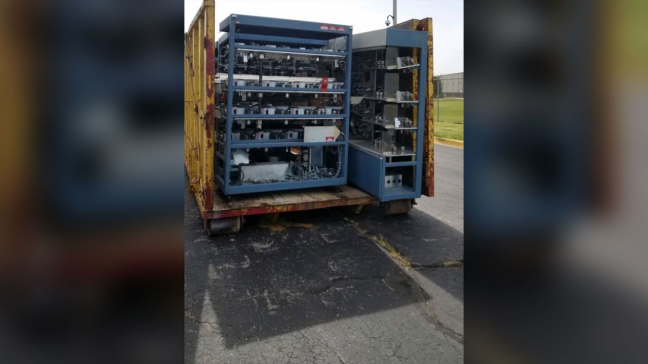 05 DBCS machine disassembled