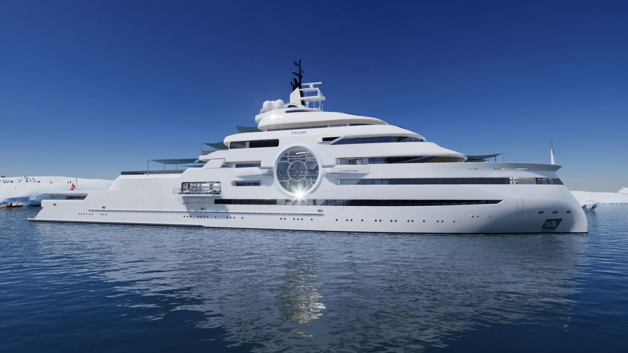 <strong>Cutting edge:</strong> If the concept is picked up by a shipyard and built from scratch, it could be built within three or four years "depending on the finish desired".