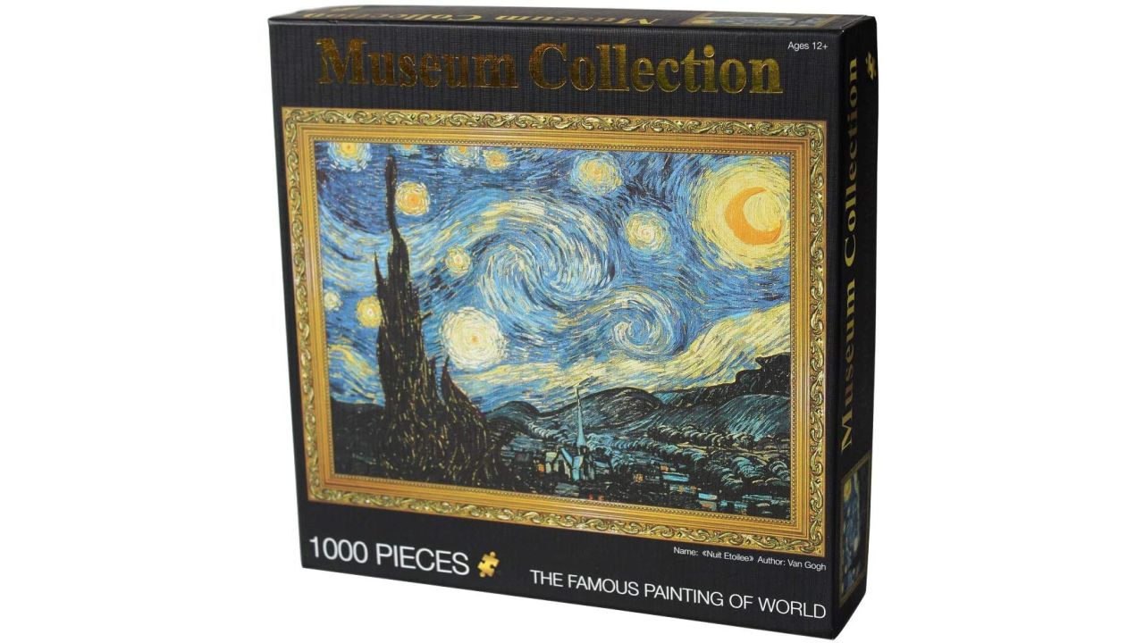Moruska Starry Night by Vincent Van Gogh 1,000-Piece Jigsaw Puzzle