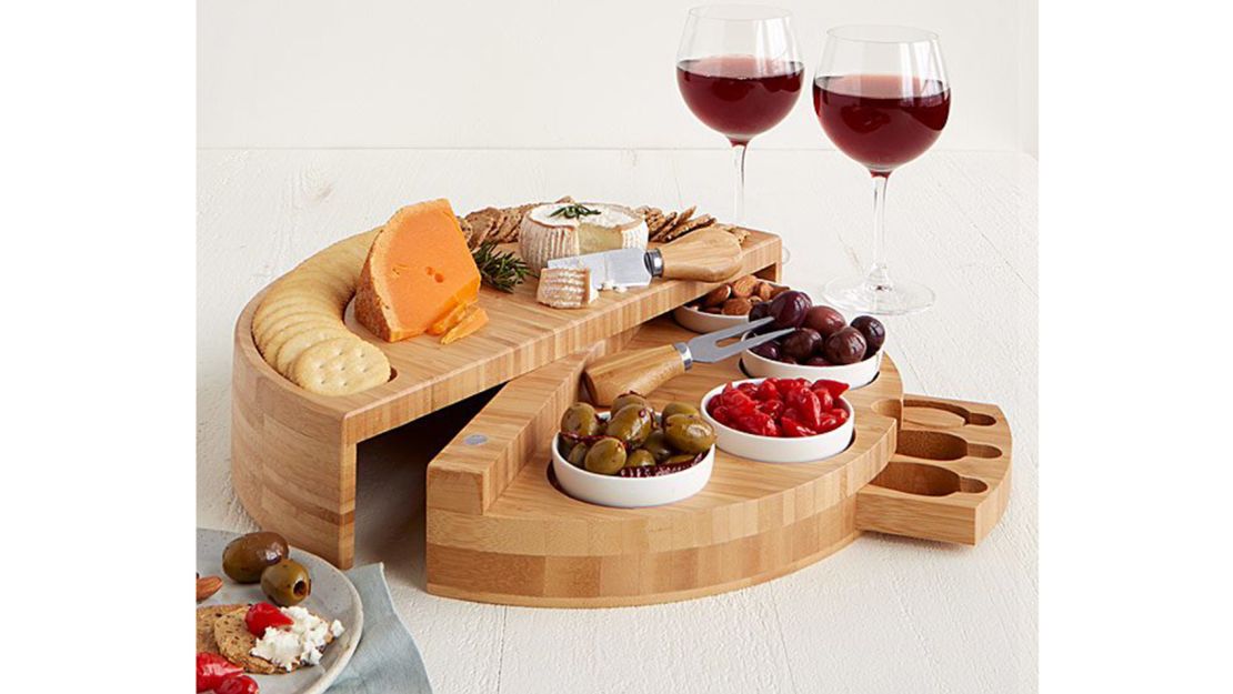 Compact Swivel Cheese & Tapas Board