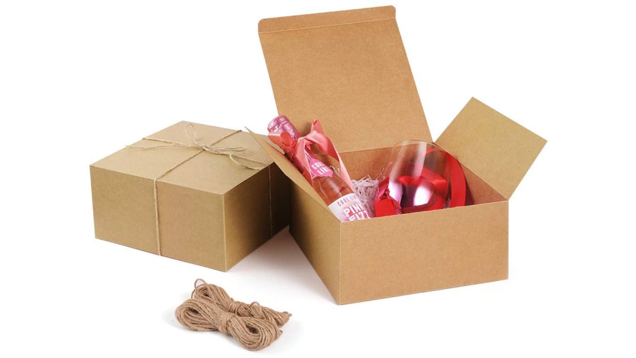 ValBox Gift Boxes With Twine, 12-Pack