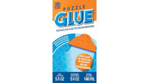 MasterPieces Accessories Jigsaw Puzzle Glue Bottle and Wide Plastic Spreader, 2-Pack