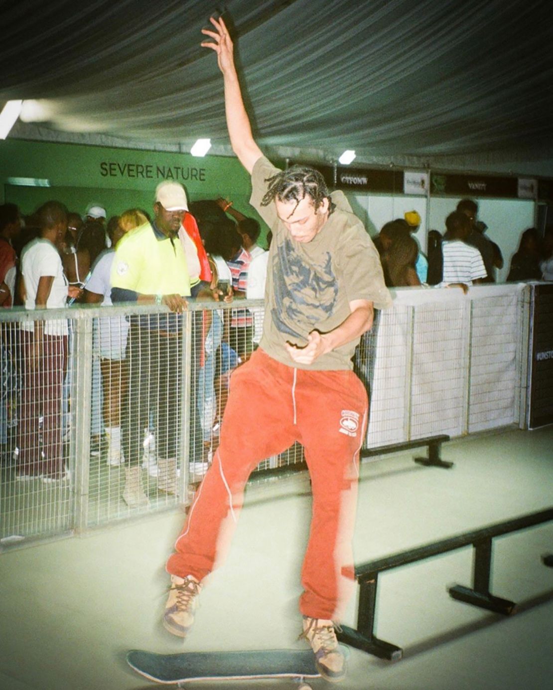 A skateboard presentation at Street Souk, Lagos, 2019