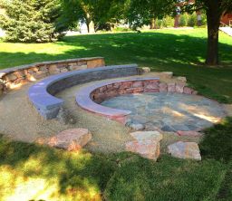 Augustana University in Sioux Falls, South Dakota, built an outdoor classroom two years ago.