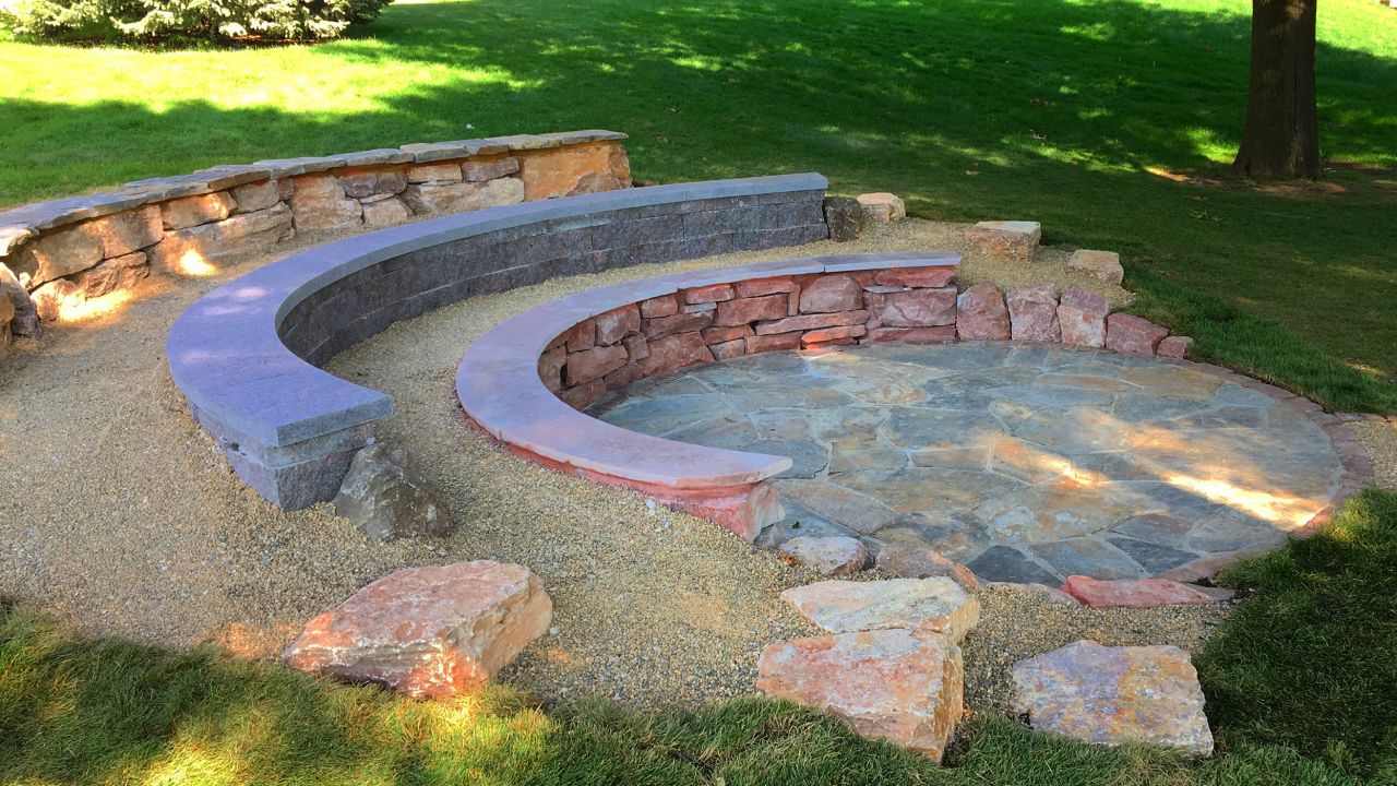 Augustana University in Sioux Falls, South Dakota, built an outdoor classroom two years ago.