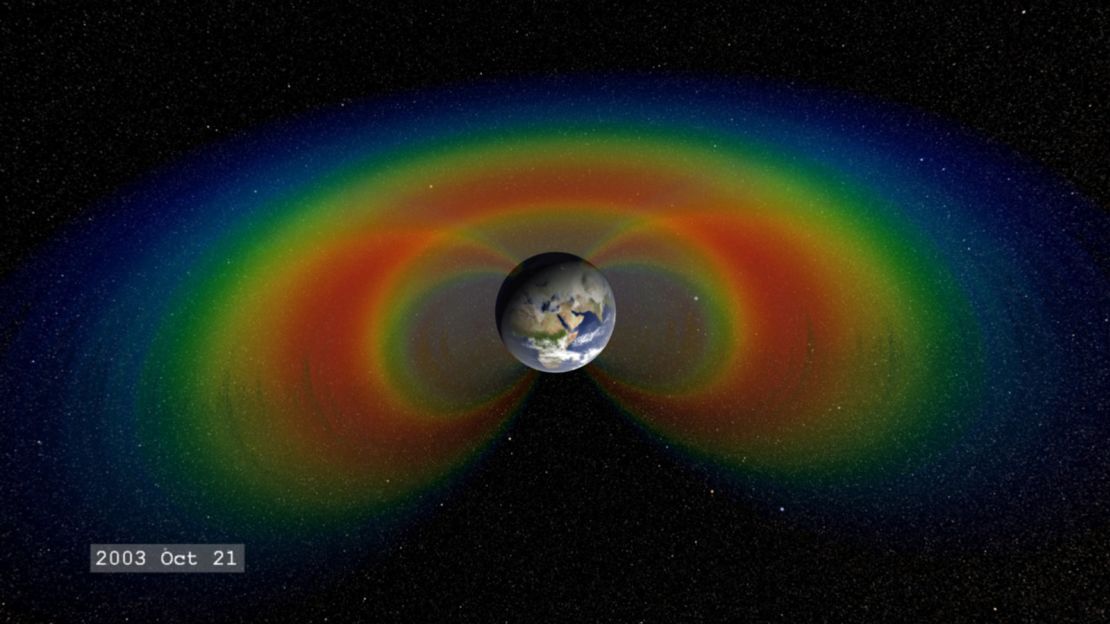 A growing dent in Earth’s field could impact satellites and