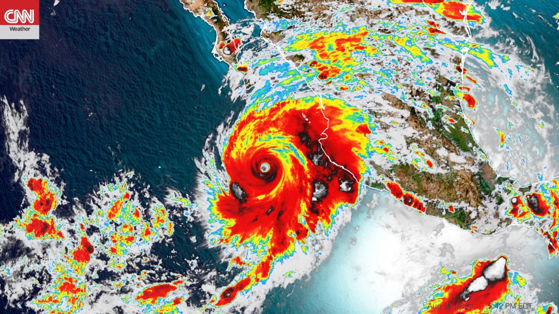 hurricane genevieve satellite