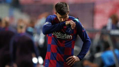 Pique has called for organisatonal change at Barcelona