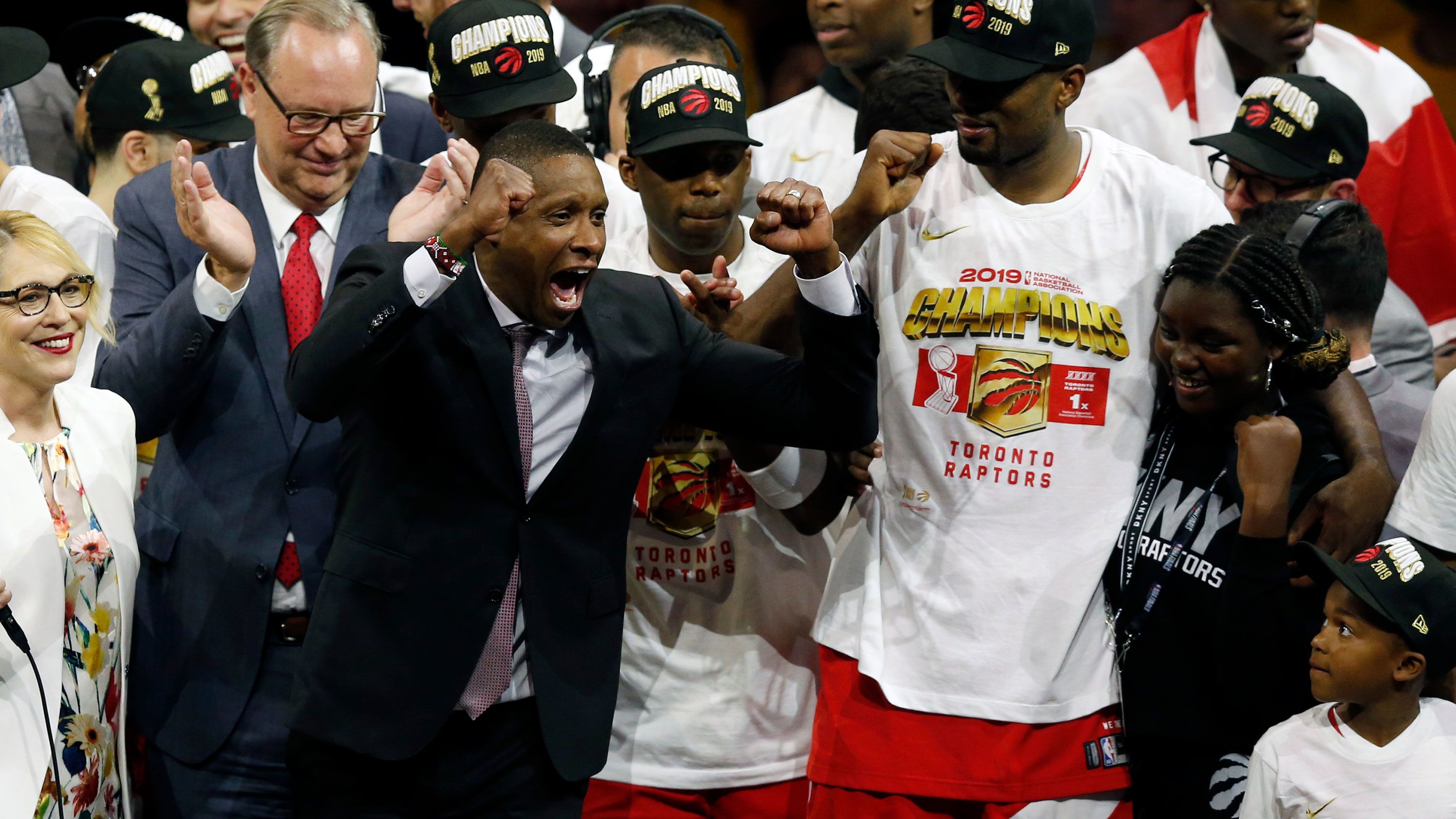 Toronto Raptors president Masai Ujiri calls for racial equality after NBA  Finals incident - ABC News