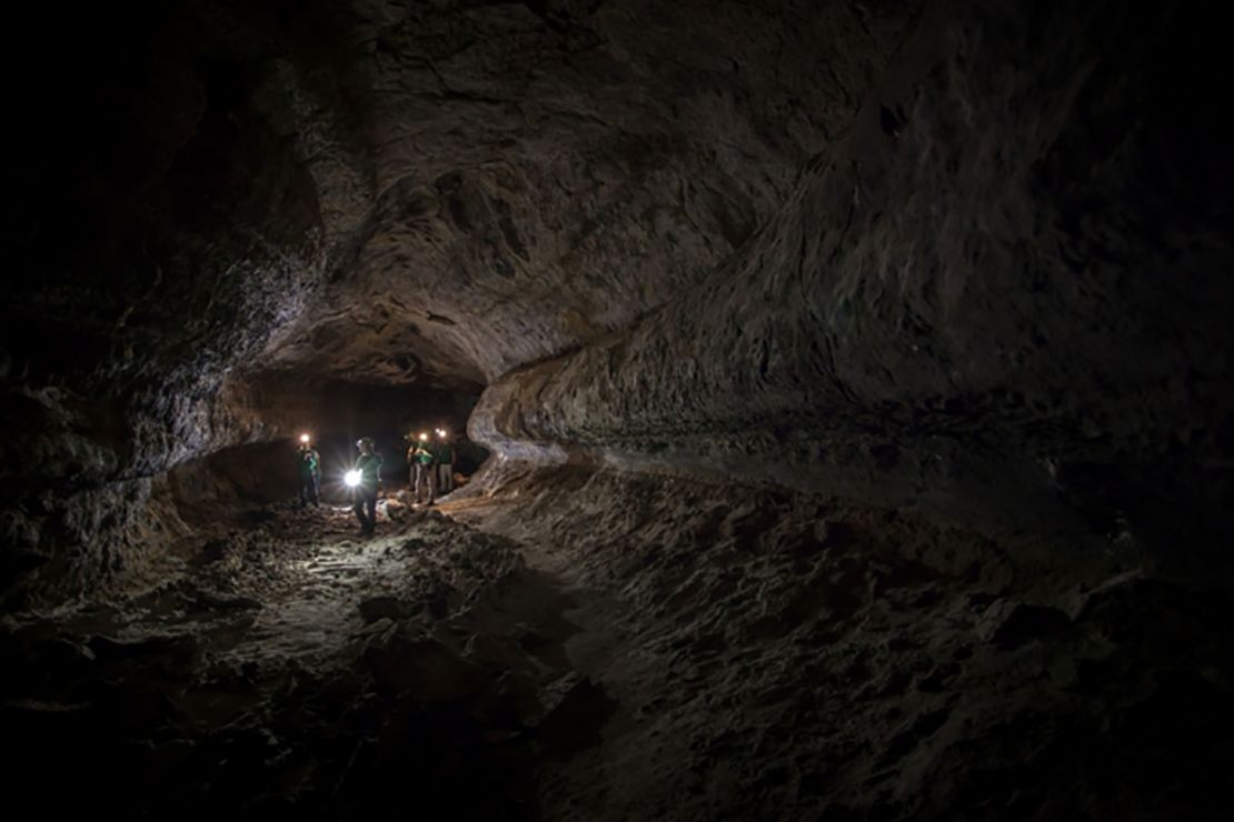 Lava tubes on Earth are much smaller than those on the moon and Mars.