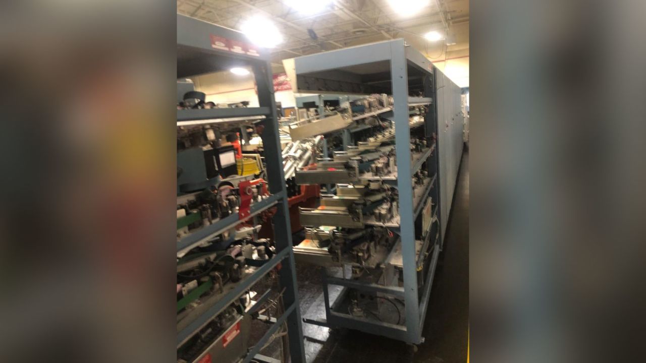 02 tacoma dbcs mail sorting machine removed
