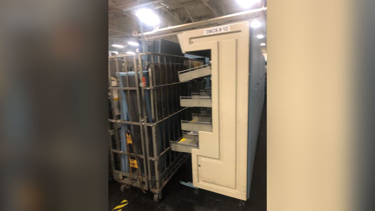 03 tacoma dbcs mail sorting machine removed