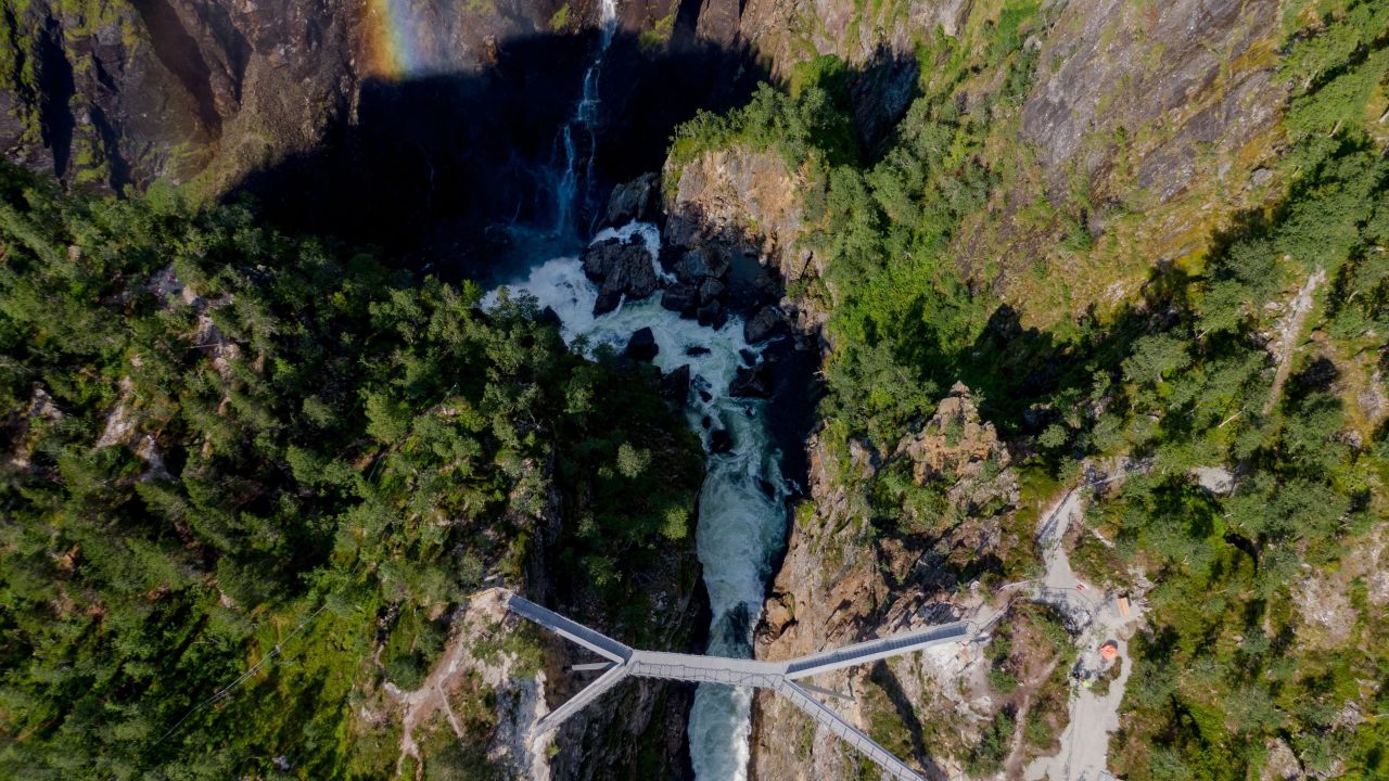 <strong>Tourism project: </strong>The bridge is part of a series of developments around the Vøringsfossen waterfall area, including new viewpoint platforms and a cafe.