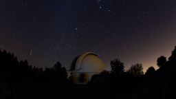The Palomar Observatory on Palomar Mountain, California 