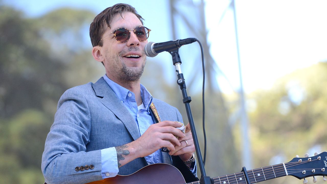 Singer Justin Townes Earle performs onstage during the Hardly Strictly Bluegrass music festival at Golden Gate Park on October 7, 2017, in San Francisco, California. 