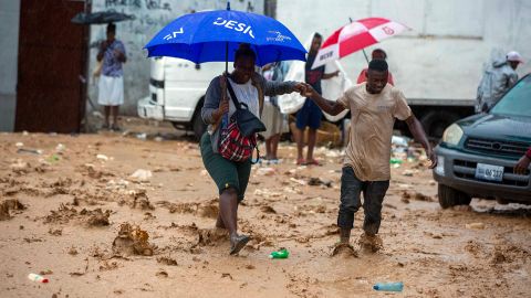 Tropical Storm Laura struck Port-au-Prince, Haiti, over the weekend and is headed to the US Gulf Coast.
