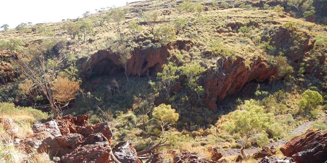 The Juukan Gorge in Western Australia.