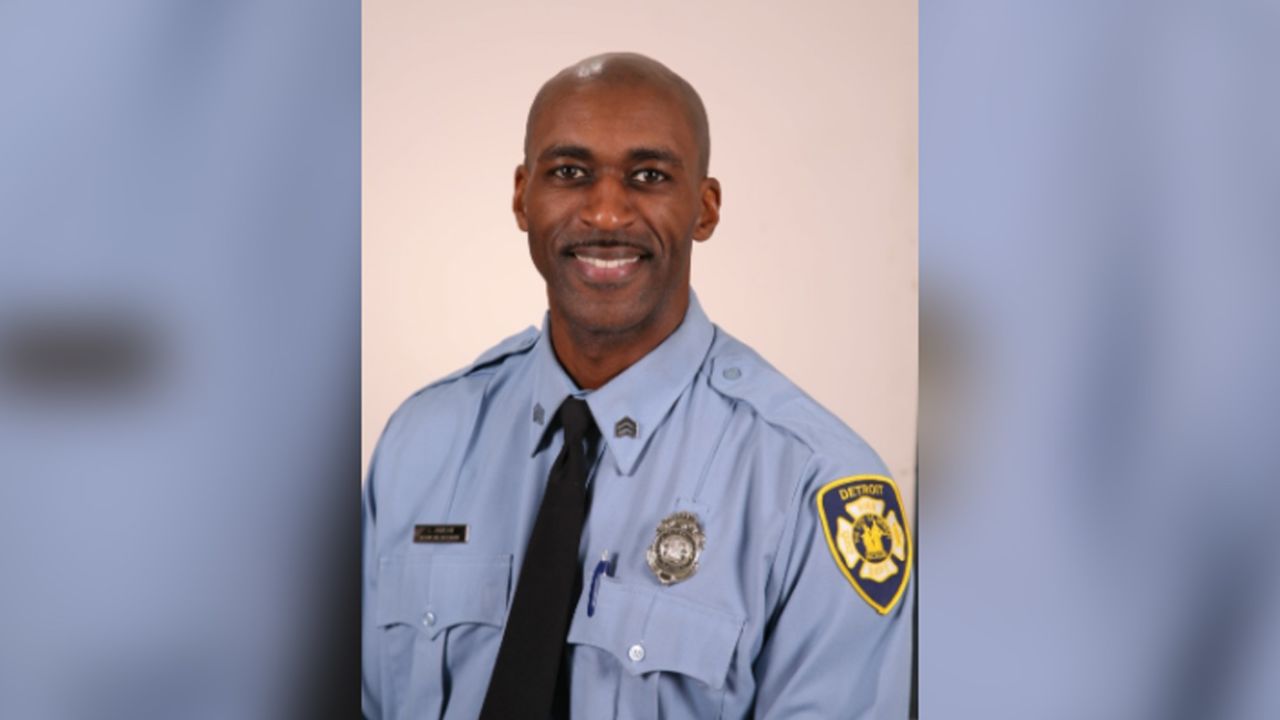 Sgt. Sivad Johnson died after jumping into the Detroit river to help save three distressed swimmers.
