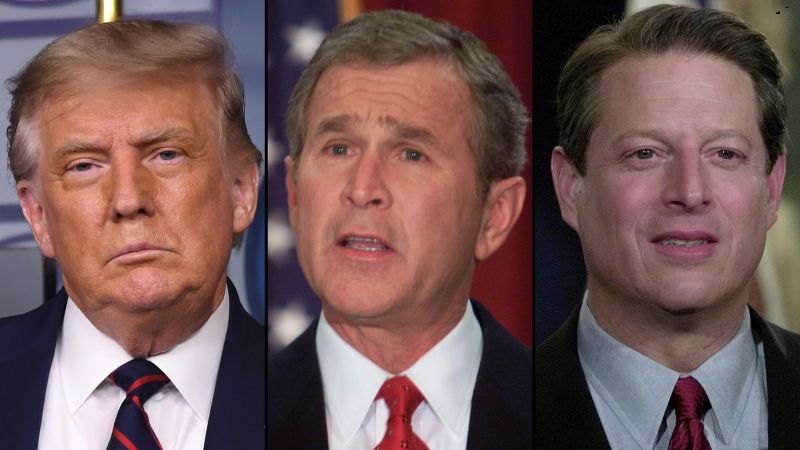 Trump revives Bush v. Gore in his crusade against mail-in voting | CNN ...