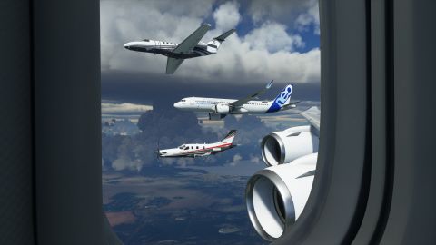 underscored flight simulator 2020 window view