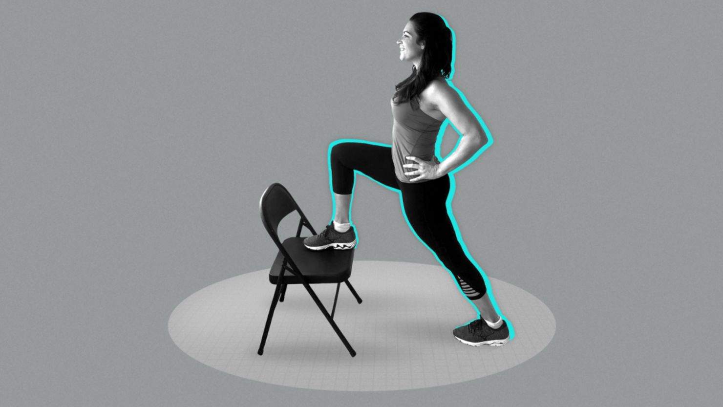 This 5-minute midday workout will get you out of your chair