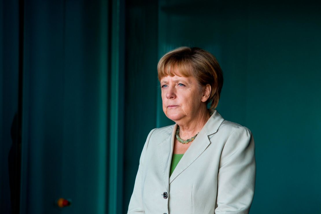 Angela Merkel has been enjoying high approval ratings.