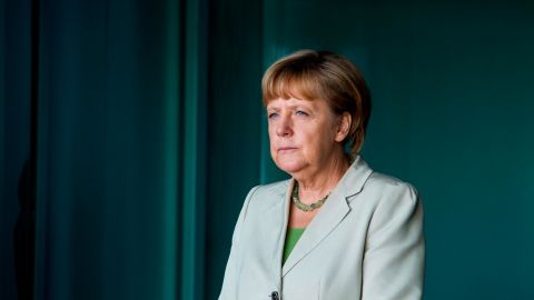 Angela Merkel has been enjoying high approval ratings.
