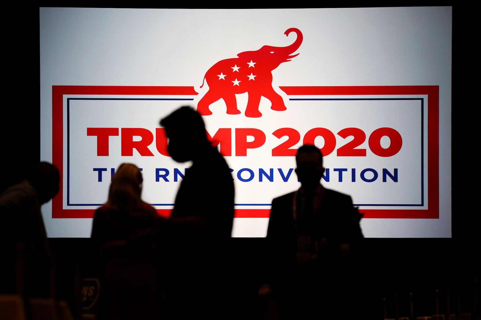 Delegates begin to arrive in Charlotte for the first day of the Republican National Convention.