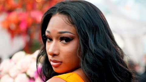 Megan Thee Stallion attended 2020 Roc Nation THE BRUNCH on January 25, 2020, in Los Angeles.