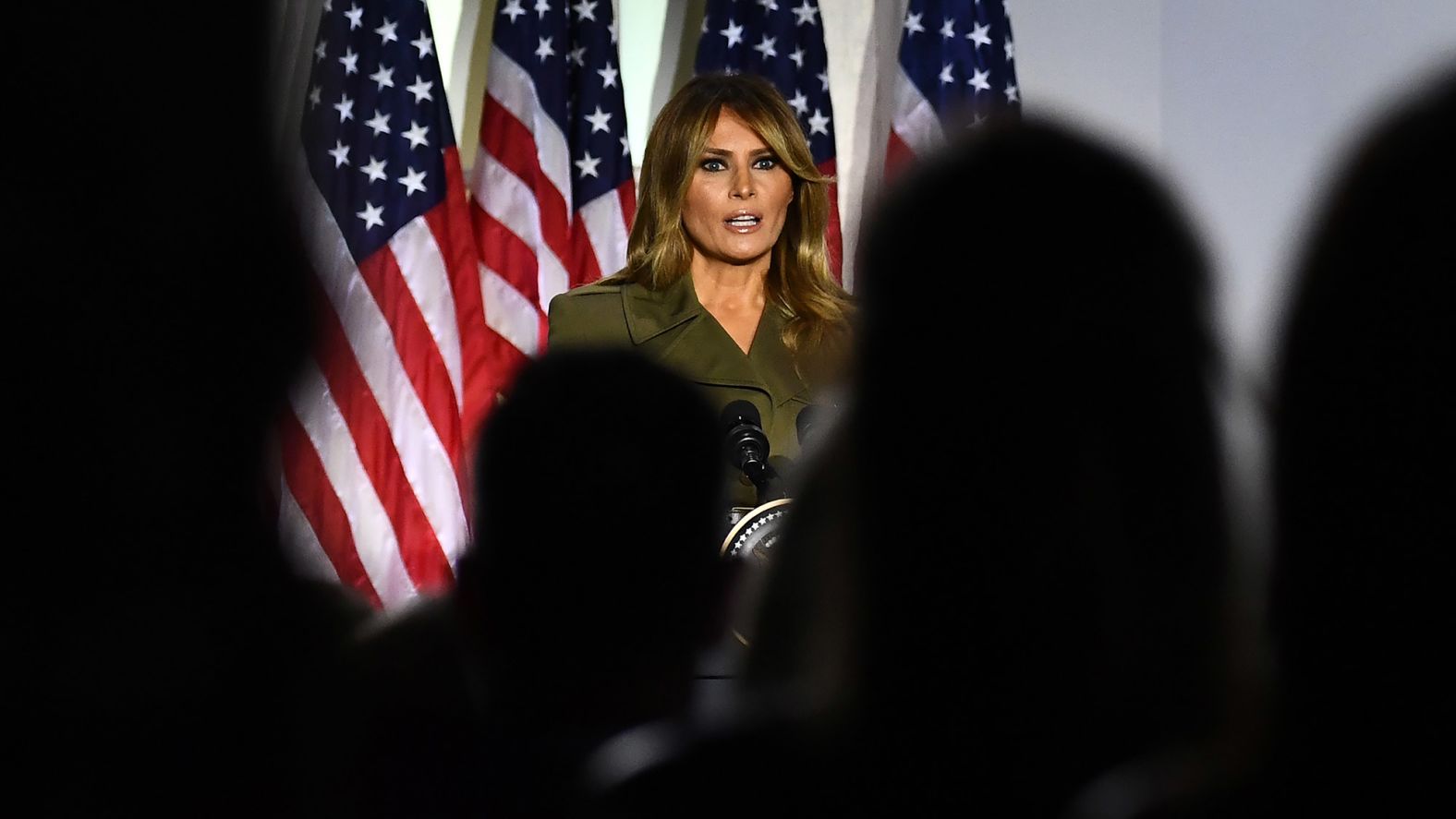 First lady Melania Trump, speaking Tuesday from <a href="index.php?page=&url=https%3A%2F%2Fwww.cnn.com%2F2020%2F08%2F22%2Fpolitics%2Fmelania-trump-rose-garden-restoration%2Findex.html" target="_blank">the newly renovated White House Rose Garden,</a> sought to provide some comfort to families suffering during the coronavirus pandemic: "My deepest sympathy goes out to everyone who has lost a loved one, and my prayers are with those who are ill or suffering," <a href="index.php?page=&url=https%3A%2F%2Fwww.cnn.com%2Fpolitics%2Flive-news%2Frnc-2020-day-2%2Fh_b977ea6f0573d18b03123ee0836b237e" target="_blank">she said.</a> "I know many people are anxious and some feel helpless. I want you to know you are not alone."