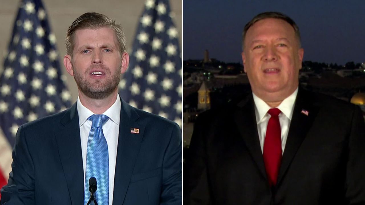 pompeo eric trump split