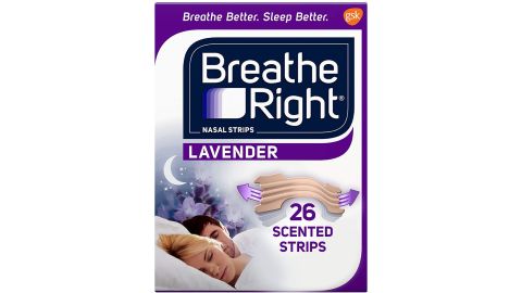 Breathe Right Nasal Strips to Stop Snoring, Calming Lavender