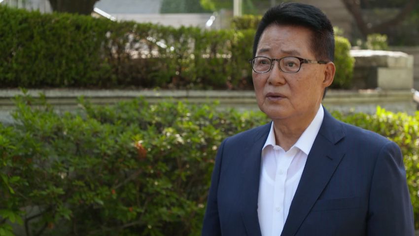 Park Jie-won Head of South Korean National Intelligence Service speaks to CNN about Kim Yo Jong, Kim Jong Un's younger sister