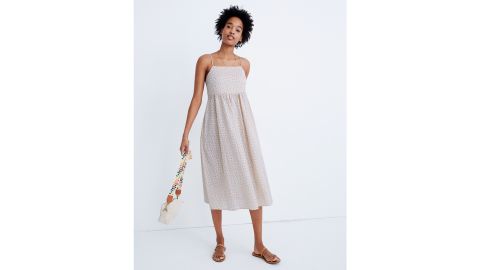 Cami Tie-Strap Sundress in Bright Buds 